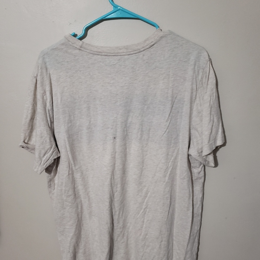 Aeropostale white short sleeve shirt size L - Picture 6 of 7